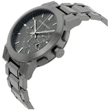 Buy Shop Burberry The City Grey Dial Gunmetal Grey Steel Strap Watch for Men - BU9354 USA Online
