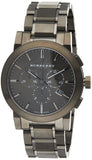Buy Shop Burberry The City Grey Dial Gunmetal Grey Steel Strap Watch for Men - BU9354 USA Online