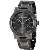 Buy Shop Burberry The City Grey Dial Gunmetal Grey Steel Strap Watch for Men - BU9354 USA Online