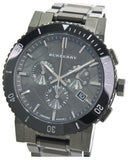 Buy Shop Burberry The City Grey Dial Gunmetal Grey Steel Strap Watch for Men - BU9381 USA Online