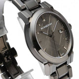 Buy Shop Burberry The City Grey Dial Gunmetal Steel Strap Watch for Men - BU9007 USA Online