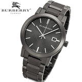 Buy Shop Burberry The City Grey Dial Gunmetal Steel Strap Watch for Men - BU9007 USA Online