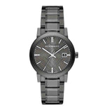 Buy Shop Burberry The City Grey Dial Gunmetal Steel Strap Watch for Men - BU9007 USA Online