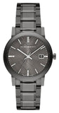 Buy Shop Burberry The City Grey Dial Gunmetal Steel Strap Watch for Men - BU9007 USA Online