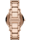Buy Shop Burberry The City Grey Dial Rose Gold Steel Strap Watch for Men - BU9353 USA Online