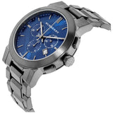 Buy Shop Burberry The City Navy Blue Dial Black Steel Strap Watch for Men - BU9365 USA Online