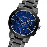 Buy Shop Burberry The City Navy Blue Dial Black Steel Strap Watch for Men - BU9365 USA Online