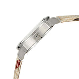 Buy Shop Burberry The City Nova Silver Dial Brown Leather Strap Watch for Women - BU9212 USA Online