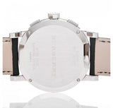 Buy Shop Burberry The City Nova White Dial Checked Brown Leather Strap Watch for Men - BU9357 USA Online