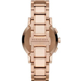 Buy Shop Burberry The City Nude Dial Rose Gold Steel Strap Watch for Women - BU9228 USA Online