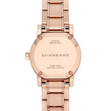 Buy Shop Burberry The City Nude Dial Rose Gold Steel Strap Watch for Women - BU9228 USA Online