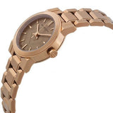 Buy Shop Burberry The City Nude Dial Rose Gold Steel Strap Watch for Women - BU9228 USA Online