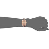Buy Shop Burberry The City Pink Dial Brown Leather Strap Watch for Women - BU9236 USA Online