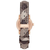 Buy Shop Burberry The City Pink Dial Brown Leather Strap Watch for Women - BU9236 USA Online