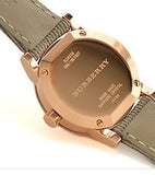 Buy Shop Burberry The City Pink Dial Brown Leather Strap Watch for Women - BU9236 USA Online