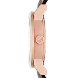 Buy Shop Burberry The City Pink Dial Brown Leather Strap Watch for Women - BU9236 USA Online