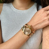Buy Shop Burberry The City Rose Gold Dial Rose Gold Steel Strap Watch for Women - BU9135 USA Online