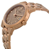 Buy Shop Burberry The City Rose Gold Dial Rose Gold Steel Strap Watch for Women - BU9135 USA Online