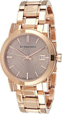 Buy Shop Burberry The City Rose Gold Dial Rose Gold Steel Strap Watch for Women - BU9135 USA Online