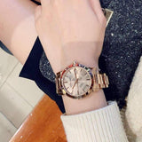 Buy Shop Burberry The City Rose Gold Dial Rose Gold Steel Strap Watch for Women - BU9146 USA Online