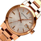 Buy Shop Burberry The City Rose Gold Dial Rose Gold Steel Strap Watch for Women - BU9146 USA Online