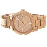 Buy Shop Burberry The City Rose Gold Dial Rose Gold Steel Strap Watch for Women - BU9146 USA Online