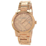 Buy Shop Burberry The City Rose Gold Dial Rose Gold Steel Strap Watch for Women - BU9146 USA Online