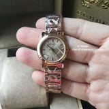 Buy Shop Burberry The City Rose Gold Dial Rose Gold Steel Strap Watch for Women - BU9235 USA Online