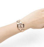 Buy Shop Burberry The City Rose Gold Dial Rose Gold Steel Strap Watch for Women - BU9235 USA Online