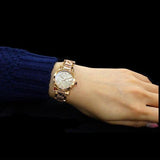 Buy Shop Burberry The City Rose Gold Dial Rose Gold Steel Strap Watch for Women - BU9235 USA Online