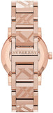 Buy Shop Burberry The City Rose Gold Dial Rose Gold Steel Strap Watch for Women - BU9235 USA Online
