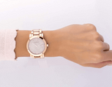 Buy Shop Burberry The City Rose Gold Dial Rose Gold Steel Strap Watch for Women - BU9703 USA Online