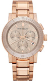 Buy Shop Burberry The City Rose Gold Dial Rose Gold Steel Strap Watch for Women - BU9703 USA Online