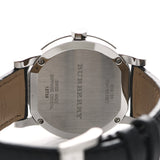 Buy Shop Burberry The City Silver Dial Black Leather Strap Watch for Women - BU9106 USA Online
