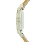 Buy Shop Burberry The City Silver Dial Brown Leather Strap Watch for Women - BU9025 USA Online