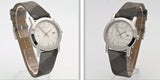 Buy Shop Burberry The City Silver Dial Multicolored Leather Strap Watch for Women - BU1873 USA Online