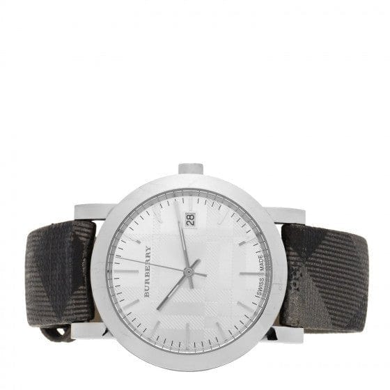 Buy Shop Burberry The City Silver Dial Multicolored Leather Strap Watch for Women - BU1873 USA Online