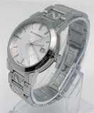 Buy Shop Burberry The City Silver Dial Silver Steel Strap Watch for Men - BU9037 USA Online
