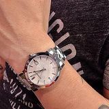 Buy Shop Burberry The City Silver Dial Silver Steel Strap Watch for Men - BU9037 USA Online