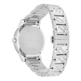 Buy Shop Burberry The City Silver Dial Silver Steel Strap Watch for Men - BU9037 USA Online