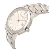 Buy Shop Burberry The City Silver Dial Silver Steel Strap Watch for Men - BU9037 USA Online