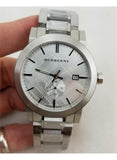 Buy Shop Burberry The City Silver Dial Silver Steel Strap Watch for Men - BU9900 USA Online