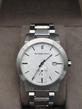 Buy Shop Burberry The City Silver Dial Silver Steel Strap Watch for Men - BU9900 USA Online