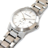 Buy Shop Burberry The City Silver Dial Silver Steel Strap Watch for Men - BU9900 USA Online