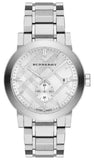 Buy Shop Burberry The City Silver Dial Silver Steel Strap Watch for Men - BU9900 USA Online