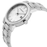 Buy Shop Burberry The City Silver Dial Silver Steel Strap Watch for Women - BU9000 USA Online