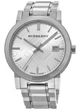 Buy Shop Burberry The City Silver Dial Silver Steel Strap Watch for Women - BU9000 USA Online