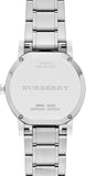 Buy Shop Burberry The City Silver Dial Silver Steel Strap Watch for Women - BU9035 USA Online