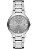 Buy Shop Burberry The City Silver Dial Silver Steel Strap Watch for Women - BU9035 USA Online
