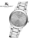 Buy Shop Burberry The City Silver Dial Silver Steel Strap Watch for Women - BU9143 USA Online